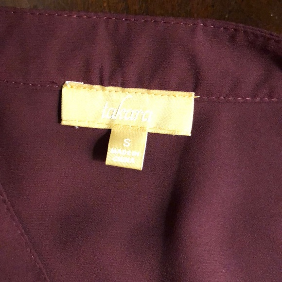 *NWT* V-neck tie waist tunic top - Picture 2 of 7